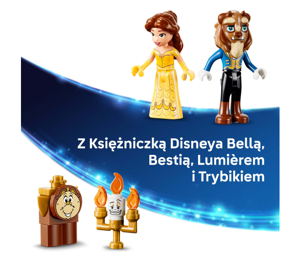 LEGO DISNEY 43289 Zaczarowany zamek Pięknej i Bestii - 1529798 - zdjęcie 7